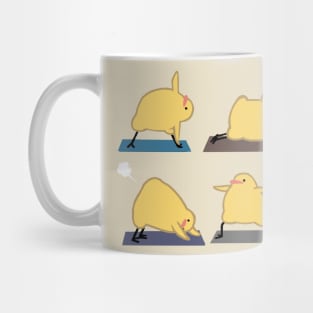 Yoga Birdblobs Mug